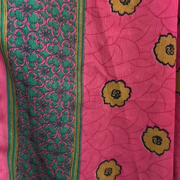 Repurposed sari wrap skirt - Picture 9 of 10